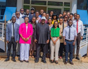 The AALI team after the retreat at headquarters in Kalambo